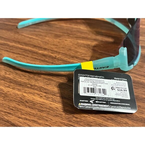 Easton Sunglasses Blue Sports Baseball Active New - Picture 2 of 8